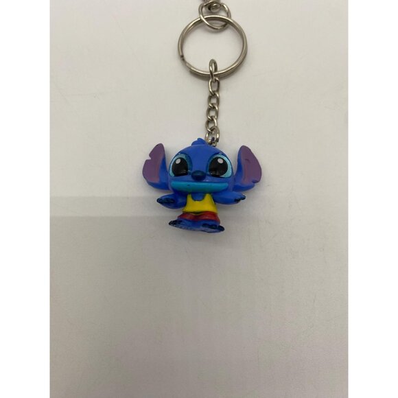Upcycled Disney Lilo and Stitch "Stitch" Keychain: Vintage Toy Charm for Purses - Picture 4 of 5